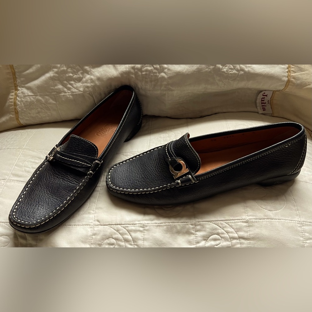 Salvatore Ferragamo Sport Driving Loafer size 9B